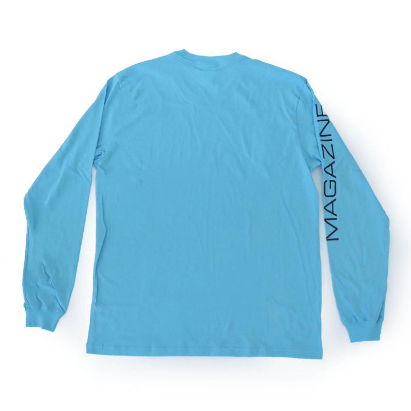 Camiseta Thrasher Magazine Mag Logo M L Azul Claro Camiseta Masculina Magazine Luiza